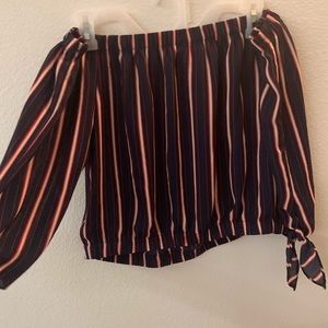 striped blouse